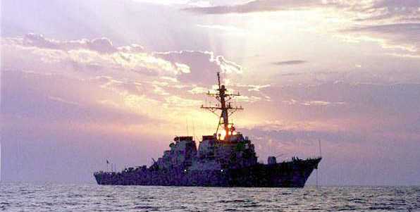 DDG in Front of Sunburst