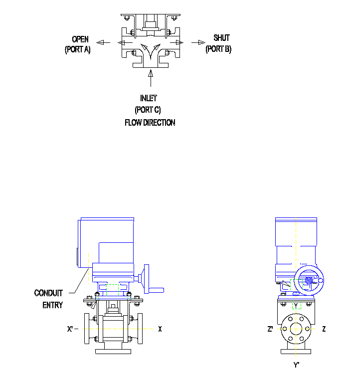 2.5 inch military ball valve